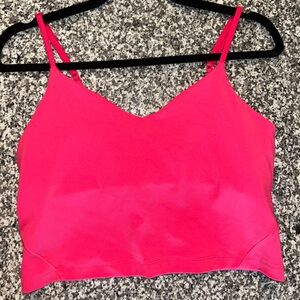 Lululemon Align Cami Tank in Cherry Mist size 10